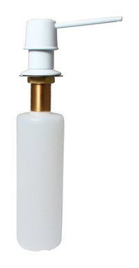 Plumb Pak White Plastic Lotion/Soap Dispenser