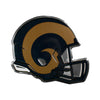 NFL - Los Angeles Rams Gold Heavy Duty Aluminium Helmet Emblem