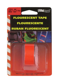 Trim Brite 3/4 in. W X 8 in. L Fluorescent Red Reflective Tape 1 pk