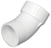 Genova Products 72720 2 Sch. 40 Pvc-Dwv 45º Street Elbows