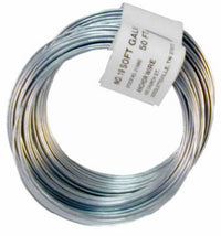 18-Gauge Galvanized Wire Coil, 50-Ft.