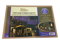 Holiday Bright Lights  LED  Landscapers Light Set  Clear  30.5 ft. 15 lights