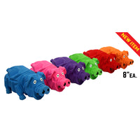 Multipet Origami Pals Assorted Latex Pig Dog Toy