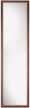 Erias 49 in. H x 13 in. W Natural Brown Plastic Mirror (Pack of 10)