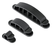 Gardner Bender  4.33 in. L Black  Plastic  Cable Management Clip