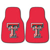 Texas Tech University Carpet Car Mat Set - 2 Pieces