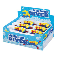 Toysmith Wind Up Diver Multicolored