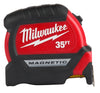 Milwaukee  35 ft. L x 1.83 in. W Premium  Magnetic Tape Measure  Red  1 pk