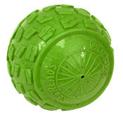 Cycle Dog RHR-G-M Medium Green Retreads High Roller Dog Toy