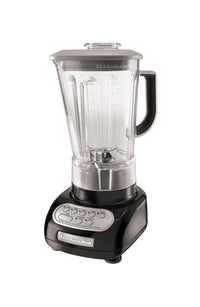 KitchenAid  Black  Die Cast Metal  Blender  56 oz. 5 speed