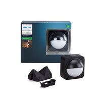 Philips Hue Motion-Sensing Battery Powered LED Black Security Light