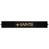 NFL - New Orleans Saints Bar Mat - 3.25in. x 24in.