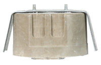 Allied Moulded FiberglasBox 14 cu in Round Fiberglass 1 gang Outlet Box Beige