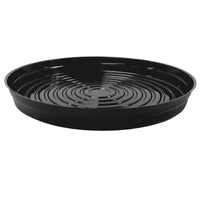 Curtis Wagner Plastics Corp Blk-816 16 Black Vinyl Plant Saucer (Pack of 25)