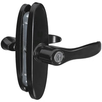 Screen & Storm Door Lever Latch, Decorative Black