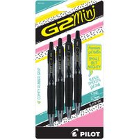 Pilot G2 Black Retractable Gel Pen 4 pk (Pack of 6)