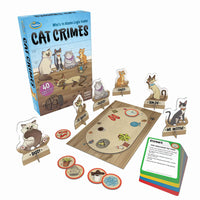 Thinkfun Cat Crimes Multicolor Board Game