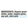 Mediterranean Organic Organic Stuffed Green Olives Garlic - Case of 12 - 8.5 OZ