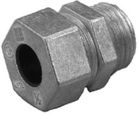 Straight Cord Grip Connector, 1/2-In. (Pack of 8)