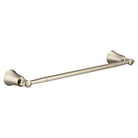 BRUSHED NICKEL 18" TOWEL BAR