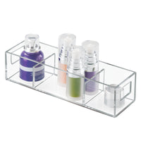 iDesign 2.62 in. H X 3 in. W X 10 in. L Clear Cabinet Organizer